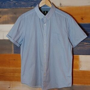 Steel & Jelly London Shirt L blue and white